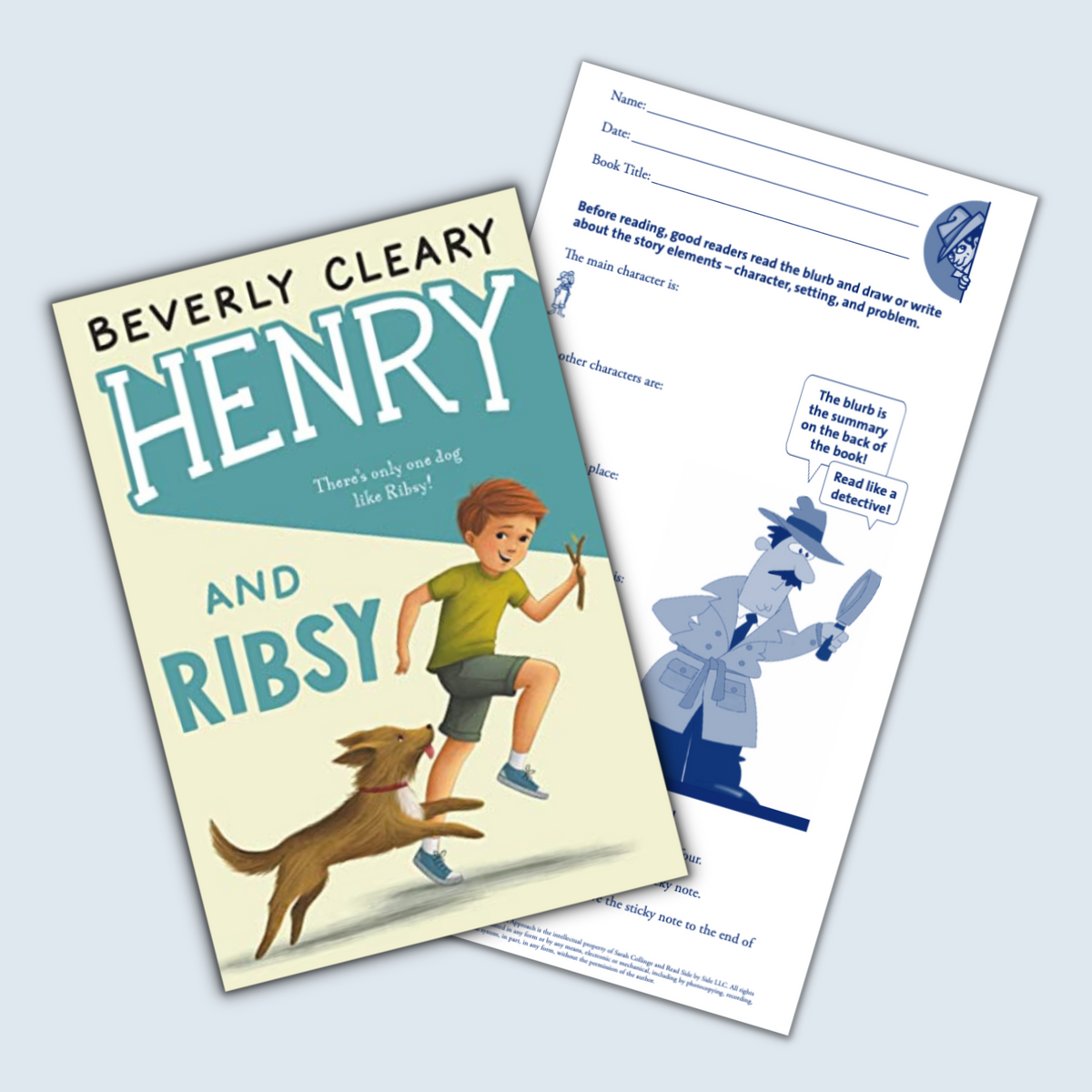 Reading Kit Henry and Ribsy Read Side by Side
