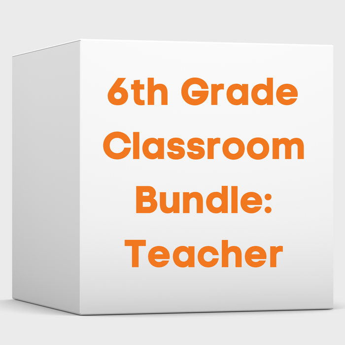 6th Grade Classroom Bundle: Teacher